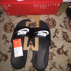 Brand new nike slides